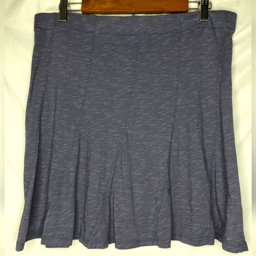 Toad & Co. Blue Cha Cha Cha Skirt, Large